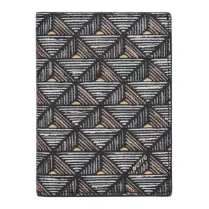 [노티그] 피라미드패턴 카드지갑 세로형 블랙_OKF1ACP5104K1