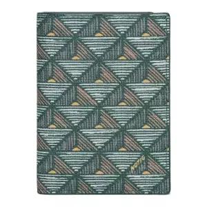 [노티그] 피라미드패턴 카드지갑 세로형 그린_OKF1ACP5104E1