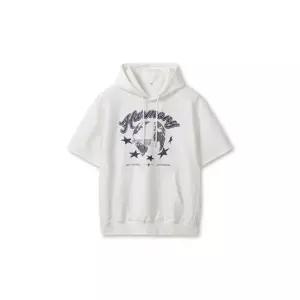 탑텐 TOPTEN 남성 라이트테리 그래픽 반팔 스웨트 후디_MSF2TH1001 MSF2TH1001 430844