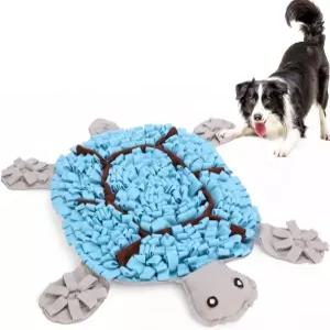 반려견용 거북이 스너플 매트 28.8 x22.8 대형 코 작업 먹이 찾기 및 정신 자극을 위한 사료 지루함 를