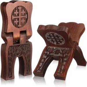 신보이스 접이식 소나무 기도 성경책 스탠드 나무 책꽂이 꾸란 전시 지원 종교 교회 예배당 용품 선물