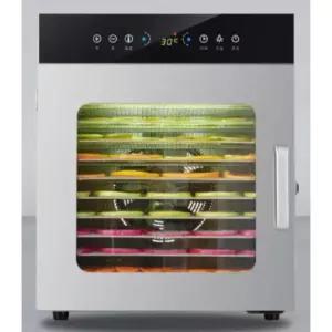 동결건조기계 스텐 야채 식품건조기 육포 과일 말랭이 C. 버튼 6단