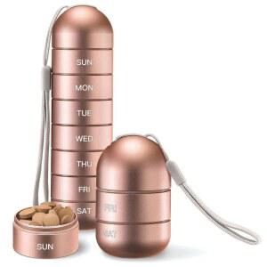 상자 컨테이너 알약 여행 정리함 알루미늄 대형 금속 합금 방수 휴대용 병 케이스