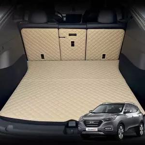 [콩심팥심]가죽 퀼팅 투싼 IX 전용 등커버 트렁크매트 세트