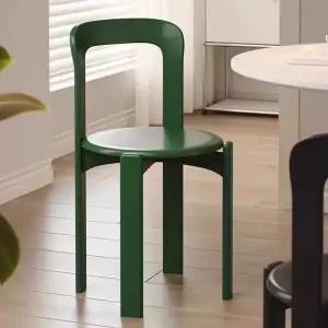 심플 테이블의자 카페 주방 원목 의자 높은 다이닝 식탁