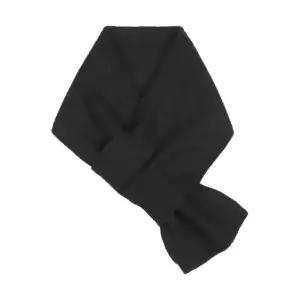 [노티그] 캐시미어100 골지 머플러 블랙_OKW1ACF2108K1