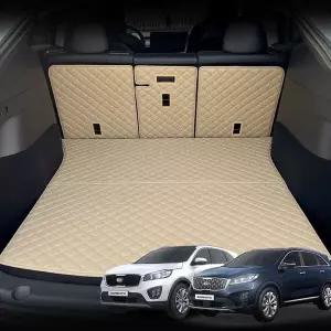 [콩심팥심]가죽 퀼팅 올뉴 더뉴 쏘렌토 등커버 트렁크매트 세트