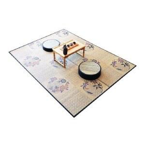 식 카페트 왕골 돗자리 접이식 매트