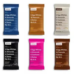 RXBAR 단백질 바 스낵 버라이어티 팩 12바