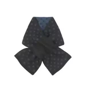 [노티그] 캐시미어 100 쁘띠 터널홀 올오버 머플러 블랙_OLW1ACF2105K1