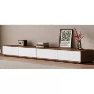 북유럽원목거실장 서랍장 TV장 티비다이 A. 올월넛 완제품 180x40x25cm