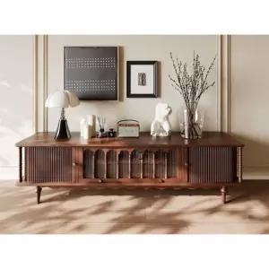 원목거실장 tv수납장 티비다이 TV장 A. 1 완제품 조립 완료 180x45x50cm