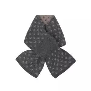 [노티그] 캐시미어 100 쁘띠 터널홀 올오버 머플러 그레이_OLW1ACF2105G1