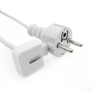 맥북 프로 접지 충전선 충전기 어댑터 전원연장 케이블 미국형 백색