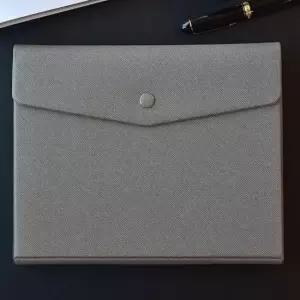 [문구] 모던 가죽 6공 버튼 다이어리 커버 단품 A5 1P 케이스