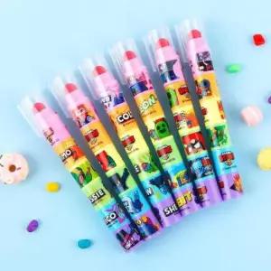 [문구] 브롤스타즈 레인보우 블럭 형광펜-24EA