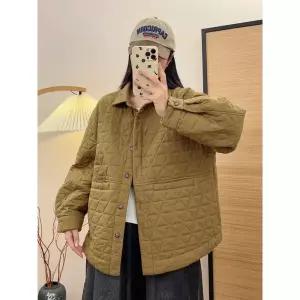 아이언하트 여자 여친 봄 카디건 루즈핏 ？스티치 패딩코트 여숄카라 싱글 탑 순색 기모패딩느낌 KKE1