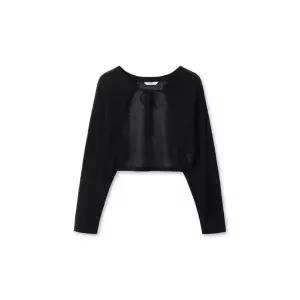 탑텐 TOPTEN 여성 리넨 블렌드 볼레로 가디건_MSF2TC2002 MSF2TC2002 430895