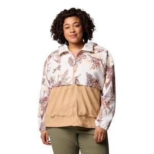 컬럼비아 여성 스파이어 밸리 프린트 바람막이