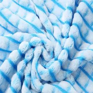 행운군 극세사 무릎담요 블루 극세사무릎담요중형