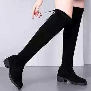 롱부츠코디 니하이 여성 롱부츠 패션 겨울 신발 클럽코디 데이트