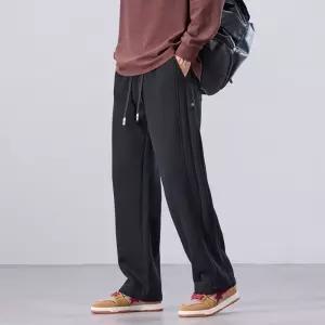 EAMT 바지 남사친 니트 캐주얼 배기핏 봄가을 슬랙스 루즈핏 주니어 맨투맨 YJ3