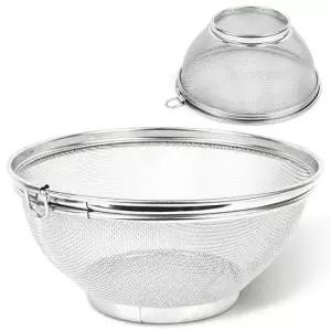 식기용바구니 국산 스텐 채반 바구니 소쿠리 물빠짐 세척바구니 1호