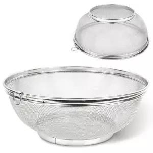 스텐채반 국산 스텐 채반 바구니 소쿠리 물빠짐 세척바구니 5호