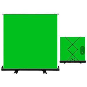 크로마키 스크린 유압식 1인 1 5x2m 장비 방송 뒷배경