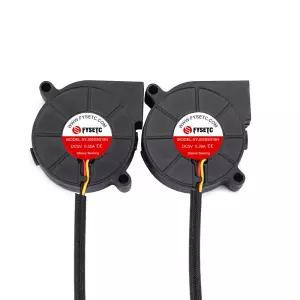 FYSETC Prusai3 MK3S 냉각 팬 5015 50x50x15mm 5V DC 0.35A 3D 프린터 부품 액세서리용 핫엔드 쿨러 블로우