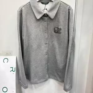 [크로커다일레이디]셔츠형 버튼업 티셔츠 그레이