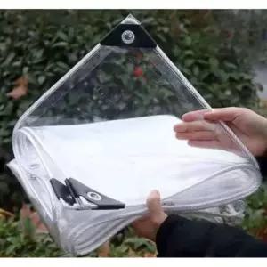 방풍 투명 비닐 투명바람막이 외풍 A. 60x80cm