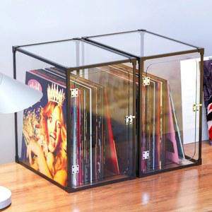 투명 LP 거치대 판꽃이 레코드 릴 전시 엘피 진열대