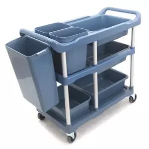 식당 웨건 업소용 이동식 뷔페 수레 호텔 카트 서빙카트 3단