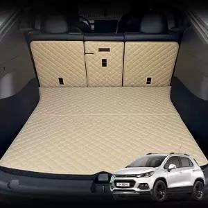 [콩심팥심]가죽 퀼팅 트랙스 전용 등커버 트렁크매트 세트