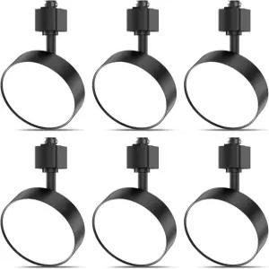 투유비 디퓨즈드 LED 트랙 조명 헤드 H형 디밍 가능 주방 기구 천장 H 레일과 호환 - 플리커 프리 CRI90