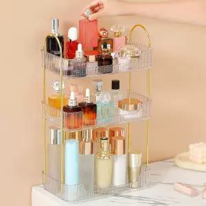 어베니 욕실 카운터 정리함 3단 향수 스킨케어 조리대 보관 선반 화장품 로션용 베니티 메이크업 트레이