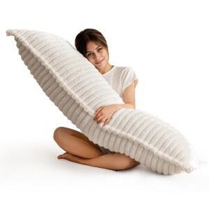 히고고고 메모리 폼 바디 베개 두꺼운 대형 롱 침대 탈착식 커버가 있는 전신 20x54인치