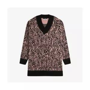 [매장정품] 프레드페리 FRED PERRY [Amy Winehouse] 지브라 니트 드레스 - 더스티로즈핑크 AFPF2336561-S51