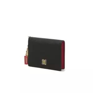 DAKS WOMENS ACCESSORIES [ERIN] 블랙 참장식 포인트 DD로고 카드지갑 DCWA5F012BK 2086864