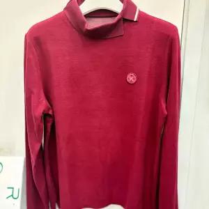 [크로커다일레이디]티핑시보리 반넥 티셔츠 와인