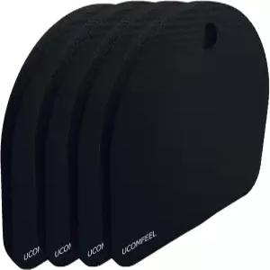 야외 이벤트용 컷인 핸들이 있는 UCOMFEEL 방수 스타디움 시트 쿠션 15.4x13x1.2인치 경량 및 휴대용 폼