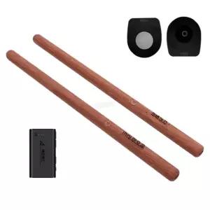 가상 포켓드럼2 에어로밴드 기타 전자 무늬 나무결 휴대용 체감