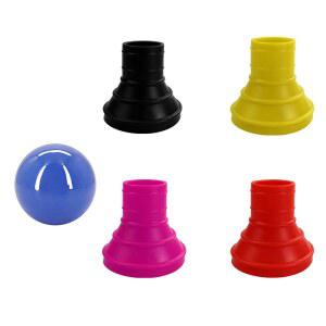 미니 파크 골프 공 픽업 고무 내구성 휴대용 리트리버 그래버 흡입 컵 훈련 보조 액세서리