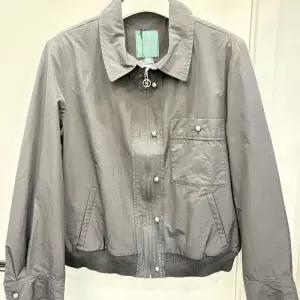 [크로커다일레이디]밑딘 시보리 블루종 점퍼 블랙