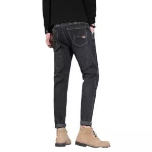 스파이더맨 남자 일자핏 청바지 봄가을 슬림 스판 블루 그레이 스키니 팬츠 데님 OPH3