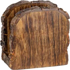 미 크리에이션스 테이블 추수감사절 크리스마스 홀리데이 장식용 농가용 냅킨 홀더 앤티크한 목재 헤비