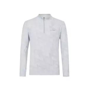 아이더 EIDER ICE-LONG (아이스 롱) 남성 그래픽 긴팔짚업 티셔츠_Light GreyDMM25202C2 134582