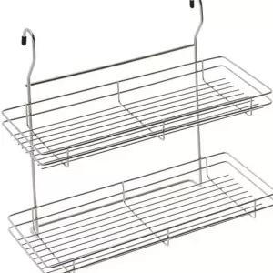 스테인리스 주방 선반 걸이형 걸이식 스텐 주방 걸이 선반 2단 정리 벽걸이 수세미 벽면 건조 조리 그릇