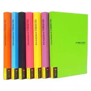 문구 청운산업 에코프랜들리 40포켓화일 클리어화일 10개묶음